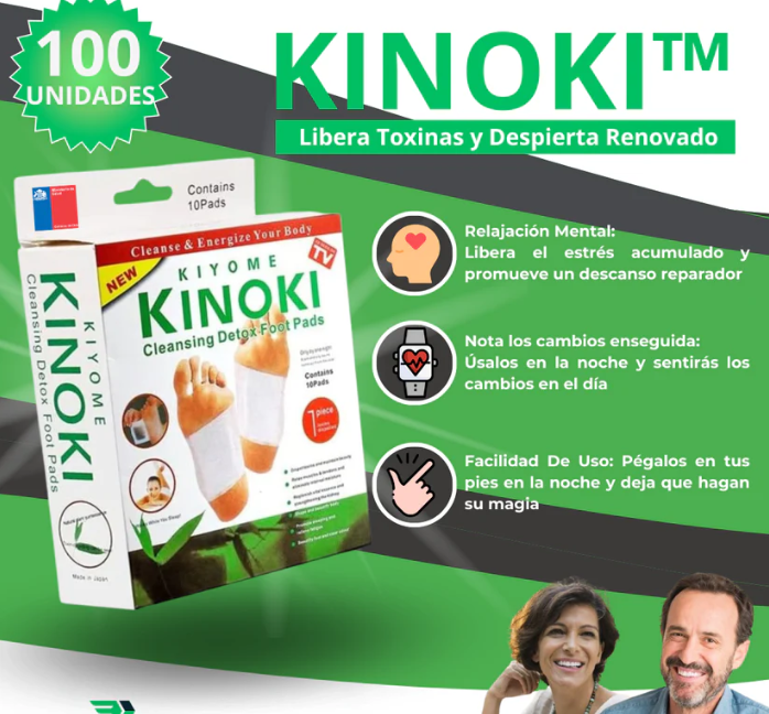 KINOKI™ - Libera Toxinas y Despierta Renovado 🌞